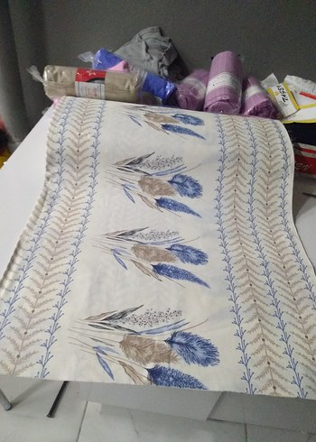 Kırmızı Kalp Desenli Beyaz Nevresim kumaşı - Görsel 5