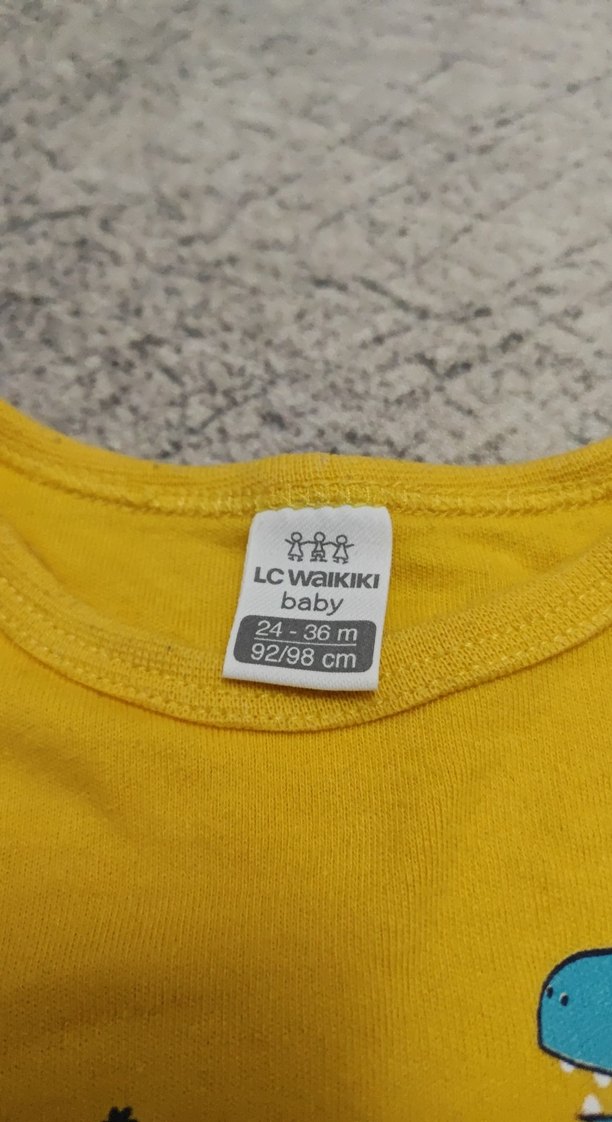 Uzun Kollu Bebek Body Seti 3'lü Pamuk - Görsel 2