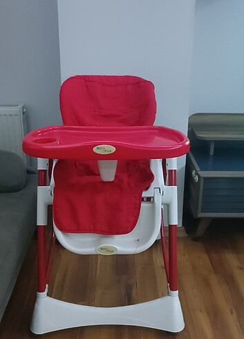 Baby plus tekerlekli mama sandalyesi 