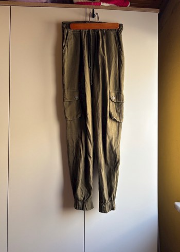 Haki kargo Pantolon - Görsel 2