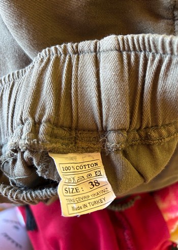 Haki kargo Pantolon - Görsel 4