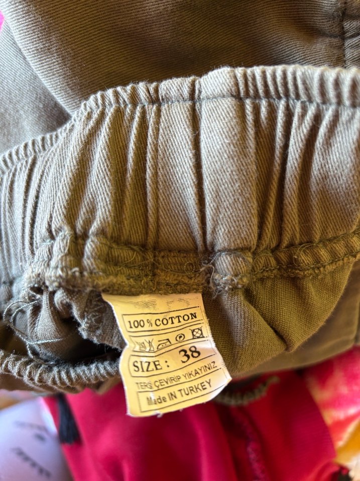 Haki kargo Pantolon - Görsel 4