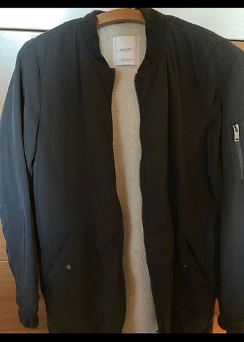 Kadın Siyah Fermuarlı Uzun Mont - Görsel 4