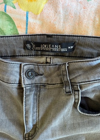 Antrasit Kadın Denim Jean Pantolon - Görsel 5