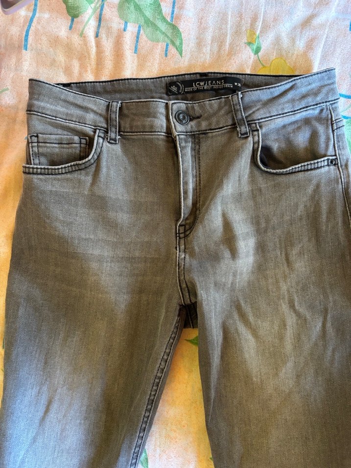 Antrasit Kadın Denim Jean Pantolon - Görsel 2