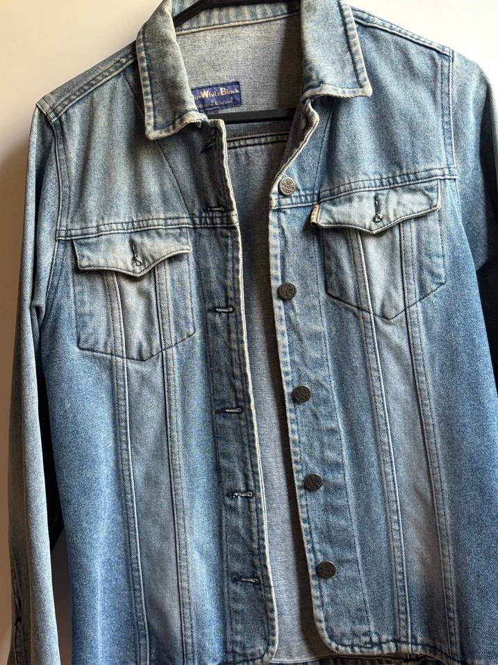 Mavi kot ceket - Görsel 3