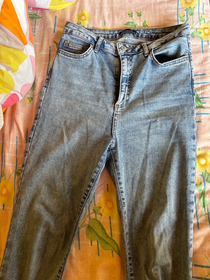 Kadın Mavi Pantolon Jean Trendyolmilla - Görsel 4