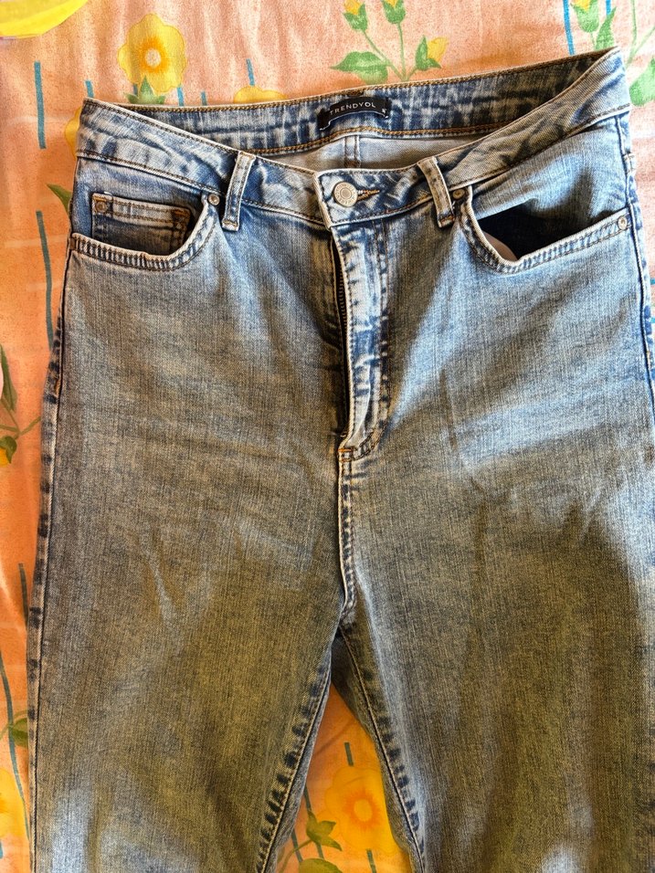 Kadın Mavi Pantolon Jean Trendyolmilla - Görsel 2