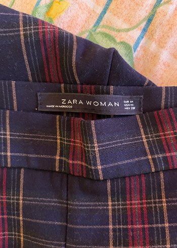 Kadın Çizgili Fermuarlı Pantolon - Görsel 6