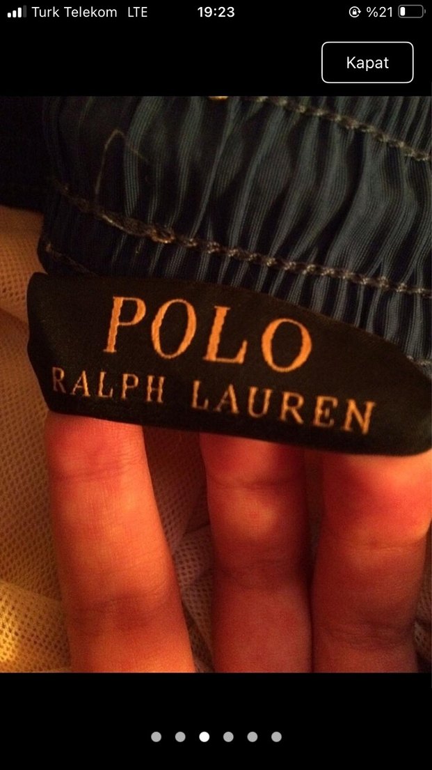 Polo ralph lauren deniz şortu erkek sarı - Görsel 3