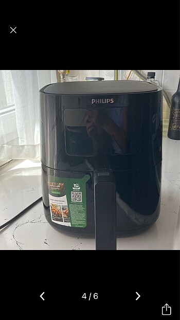 Beden siyah Renk Philips airfryer