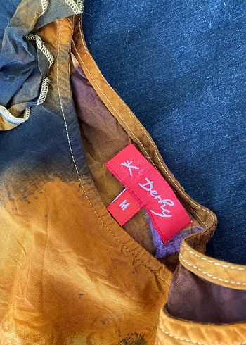 Kadın Çok Renkli Bohem Uzun Elbise - Görsel 6