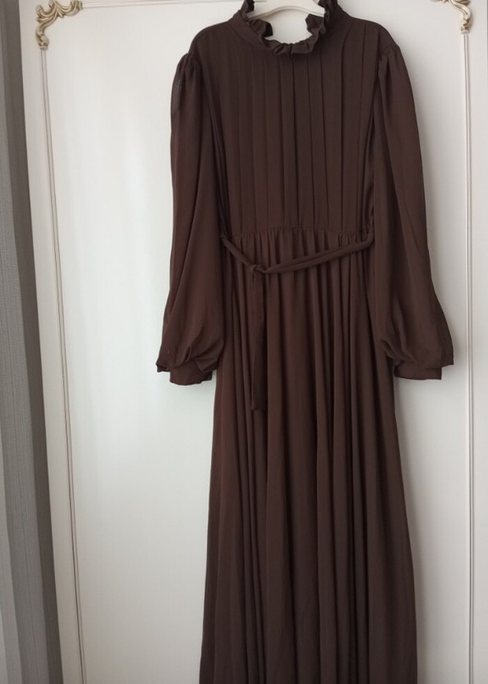 Uzn elbise - Görsel 5