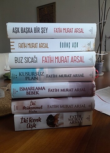 Fatih murat arsal kitaplari