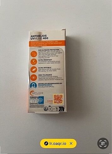 La Roche Posay Güneş kremi