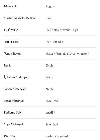 Siyah topuklu ayakkabı - Görsel 3