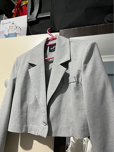 Gri blazer