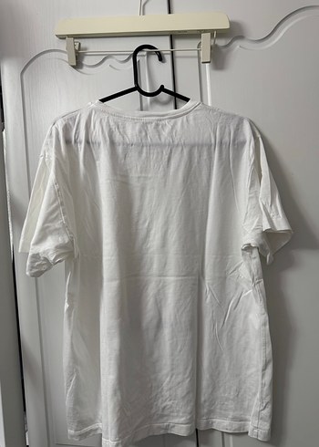 Pull and Bear Beyaz Kız Çocuk Baskılı Tişört