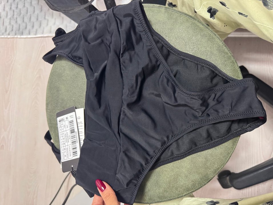 Trendyol Siyah V Yaka Fermuarlı Tulum - Görsel 2