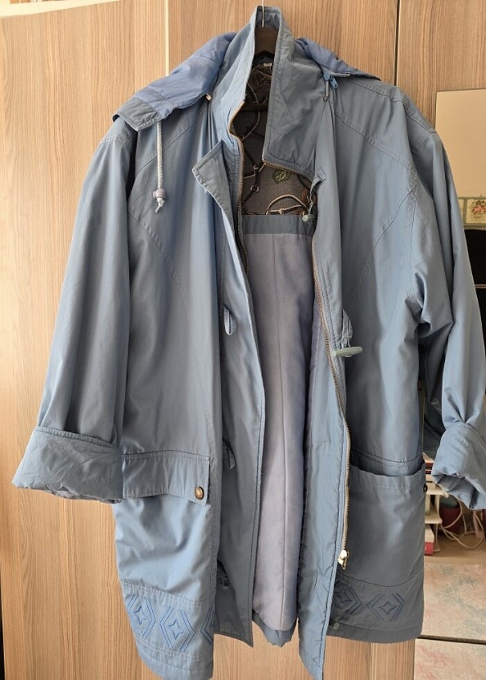 Wintage Owersize Parka / Mont - Görsel 3