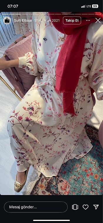 Armine SAMA COLLECTİON SOFT ELBİSE