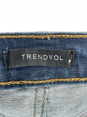 38 Beden lacivert Renk Trendyol & Milla Jean / Kot %70 İndirimli.