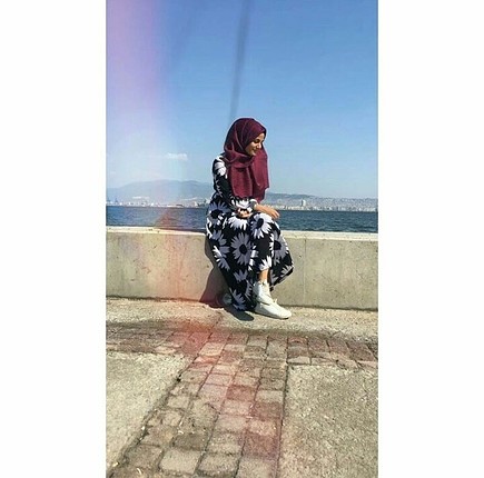 uzun elbise