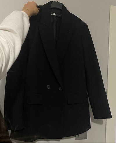 s Beden Kruvaze oversize zara blazer