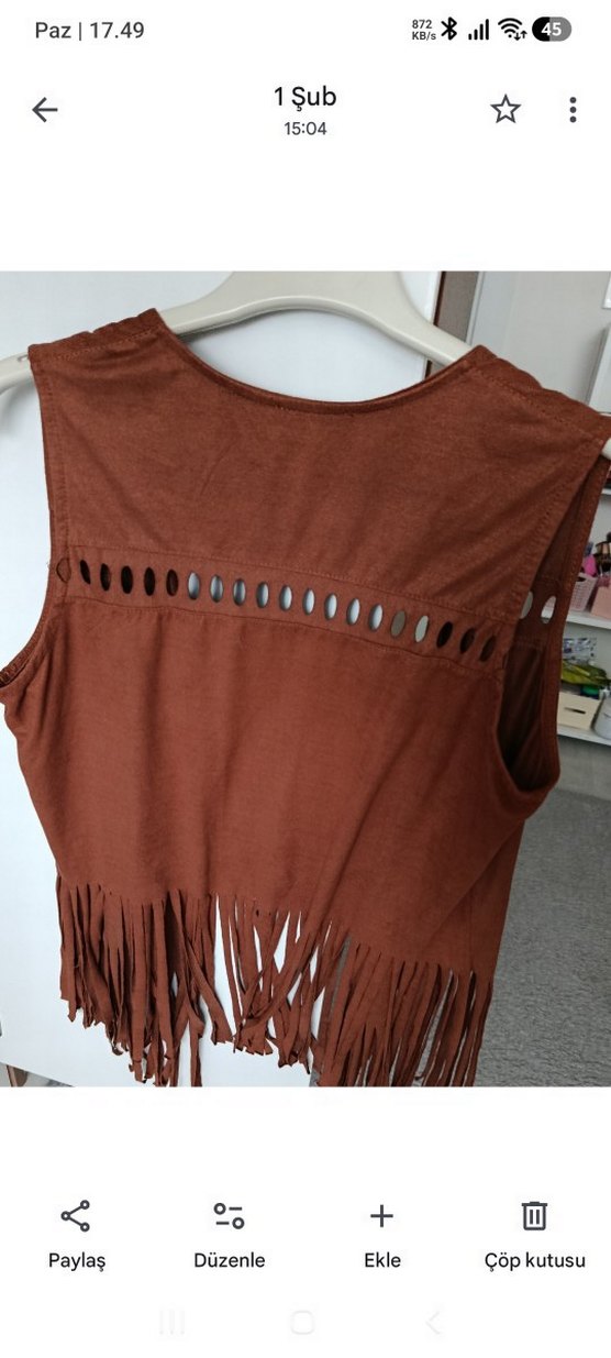 suet yelek puskullu - Görsel 4