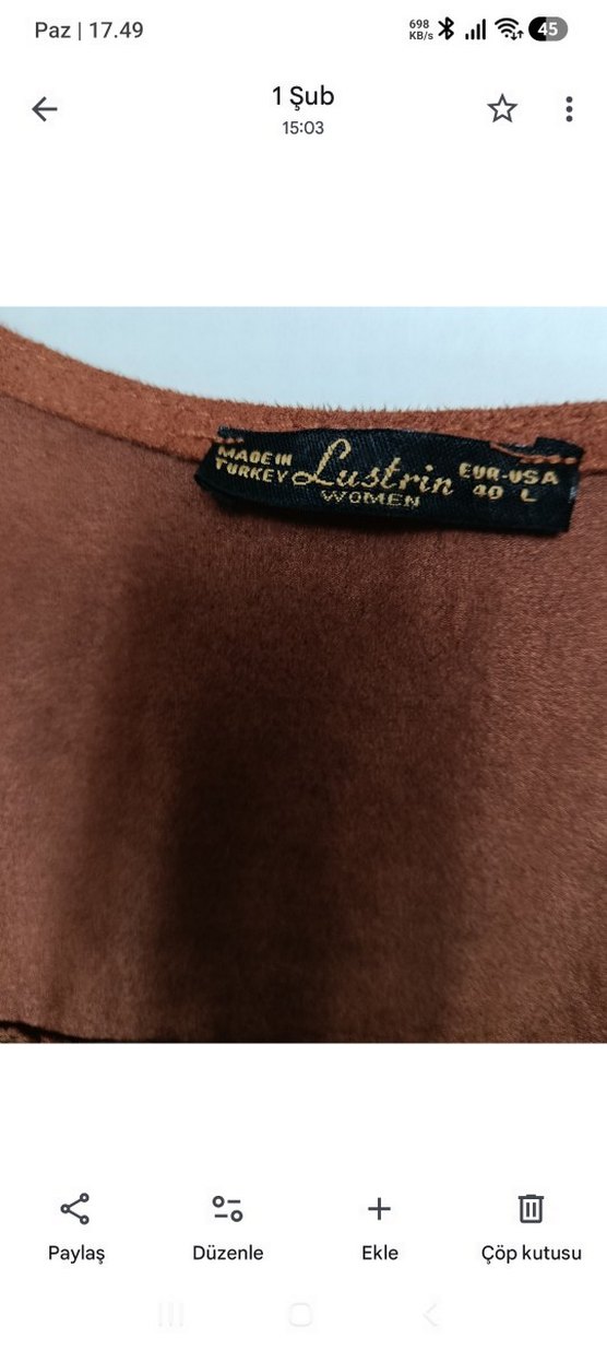 suet yelek puskullu - Görsel 2