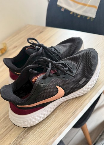 Kadın Gri Yüksek Topuklu Bağcıklı Spor Ayakkabı - Görsel 3