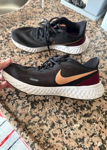 Kadın Gri Yüksek Topuklu Bağcıklı Spor Ayakkabı - Görsel 7