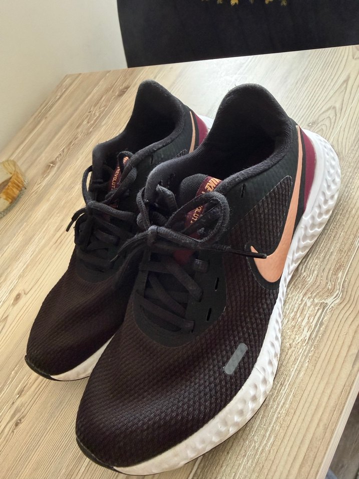 Kadın Gri Yüksek Topuklu Bağcıklı Spor Ayakkabı - Görsel 4