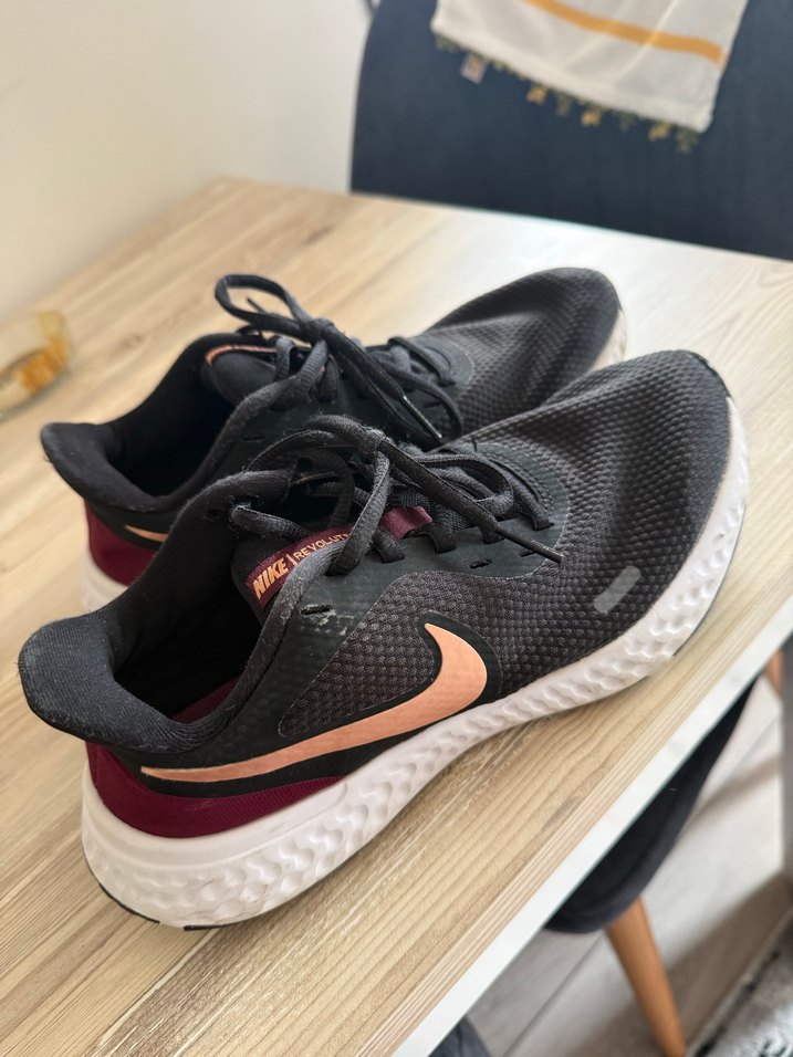 Kadın Gri Yüksek Topuklu Bağcıklı Spor Ayakkabı - Görsel 3