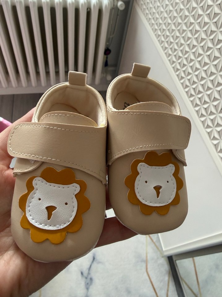 Bej  Bebek İlk Adım Ayakkabısı - Görsel 2