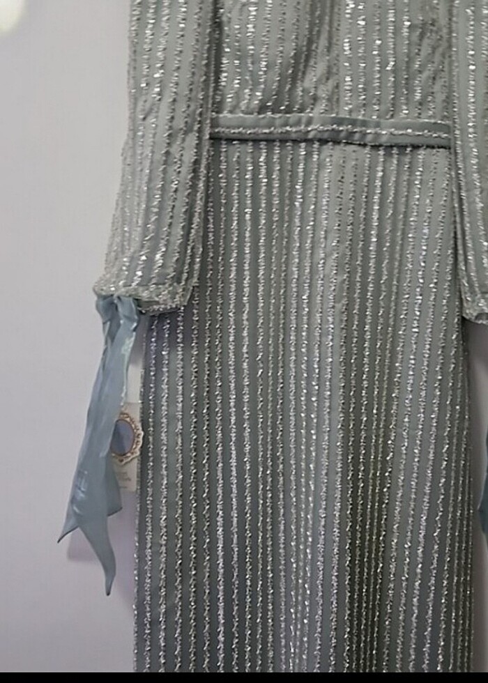 Tesettür Taşli Abiye - Görsel 3