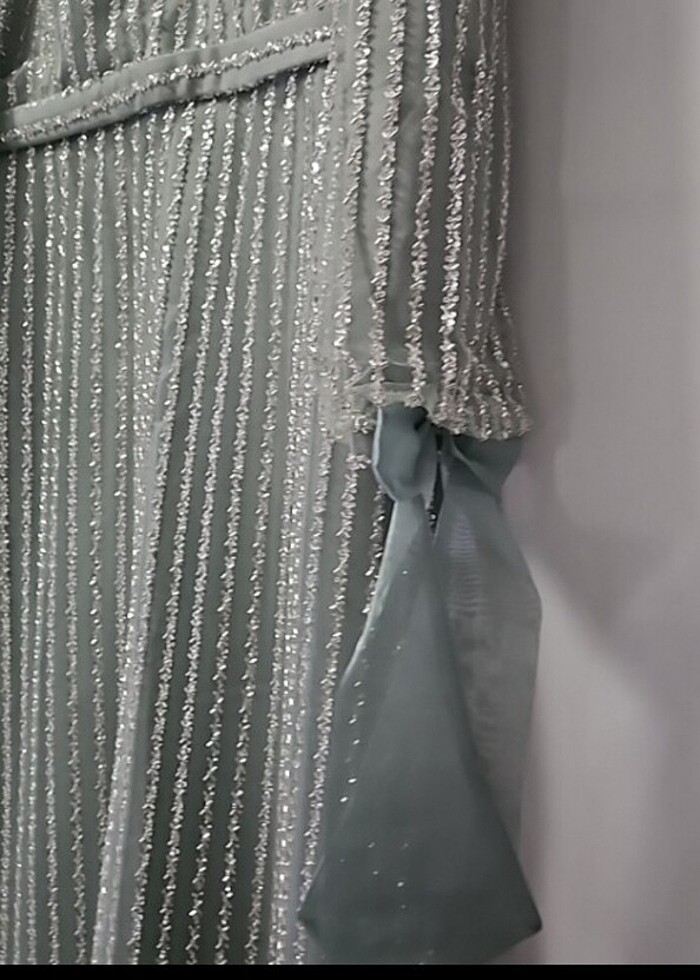 Tesettür Taşli Abiye - Görsel 4