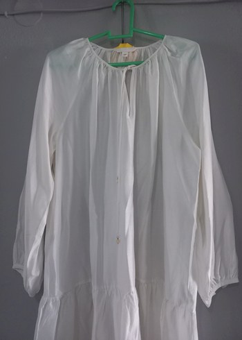 Beyaz Uzun Kollu Salaş - Görsel 2