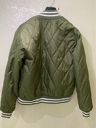 Yeşil mont - Görsel 3