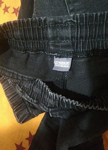 13-14 Yaş Beden siyah Renk Erkek cocuk kot Pantalon