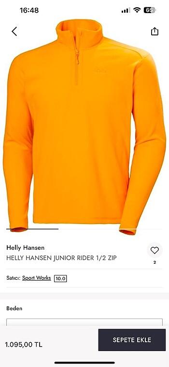 Helly Hansen Helly Hansen çocuk polar