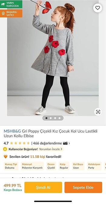 Çiçekli elbise