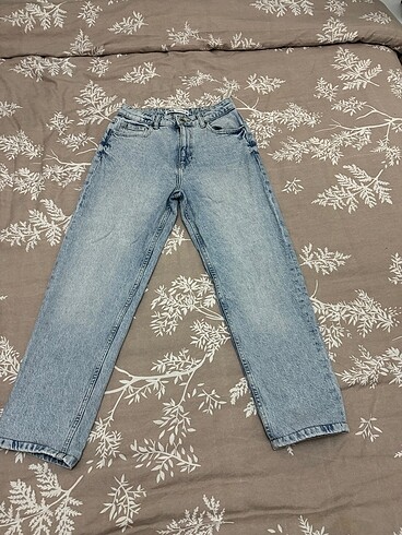 36 Beden mavi Renk Zara kot pantolon