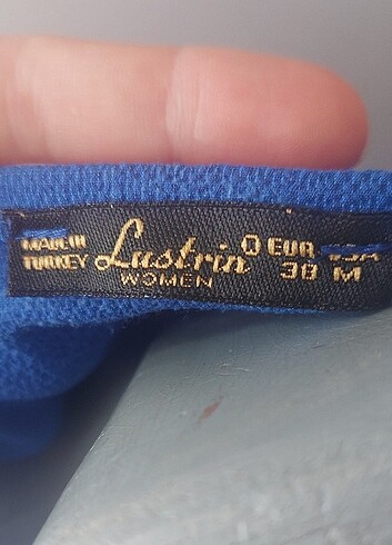Tasarımcı Mavi Bluz