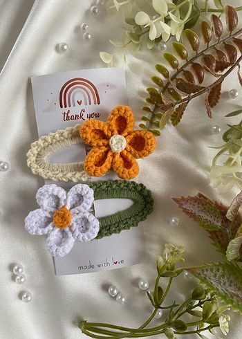 Kıvrık papatya beşli set - Görsel 2