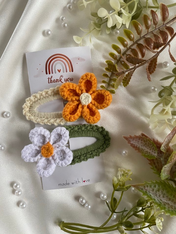 Kıvrık papatya beşli set - Görsel 2