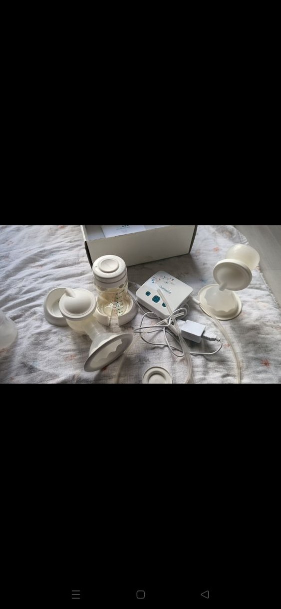 Mamajoo Elektronik Çiftli Göğüs Pompası Beyaz - Görsel 2