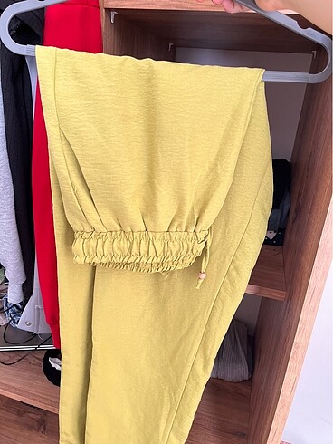 Diğer Yağ yeşili yazlık pantolon