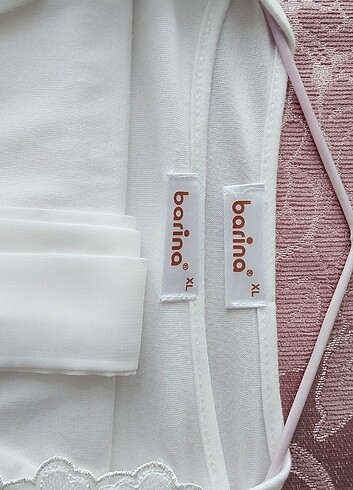 xl Beden beyaz Renk Lohusa pijama takımı