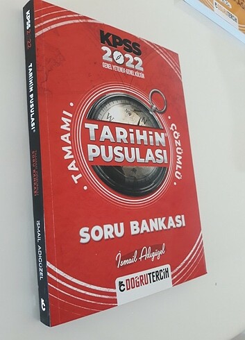 2022 KPSS Doğru Tercih Yayınları Tarihin Pusulası Soru Bankası